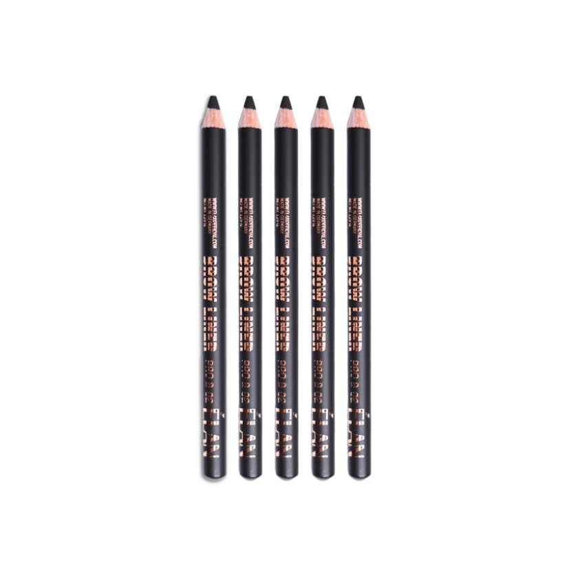 ÉLAN - Powder Eyebrow Pencil «Brow Liner Pro» B 02 Dark brown (Wholesale 5 pack, RRP $20.95 Each)