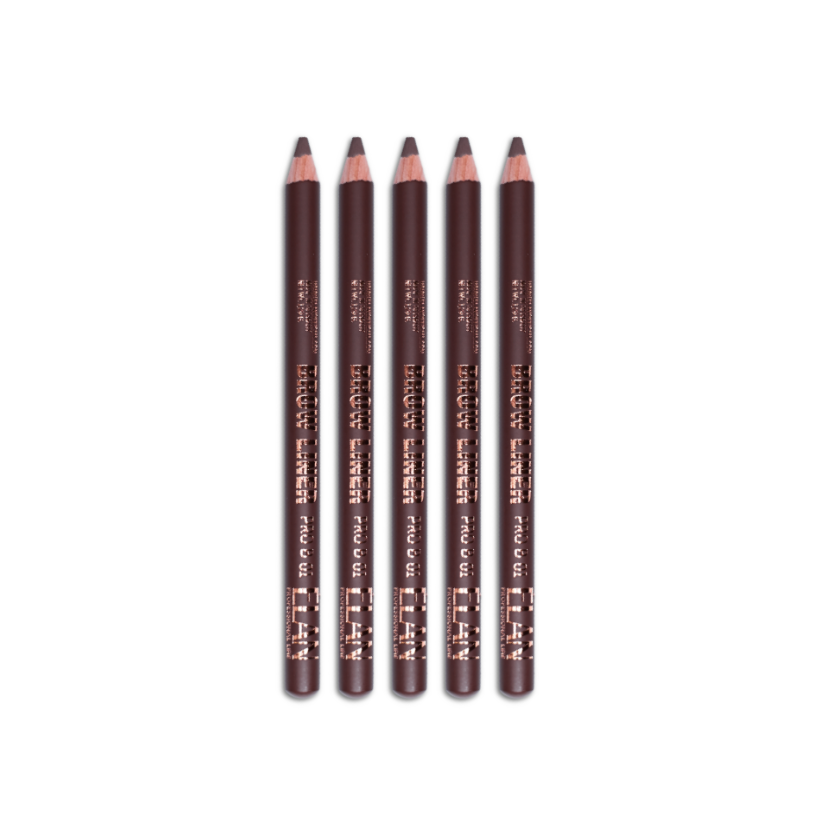 ÉLAN - Powder Eyebrow Pencil «Brow Liner Pro» B 01 Medium brown (Wholesale 5 pack, RRP $20.95 Each)