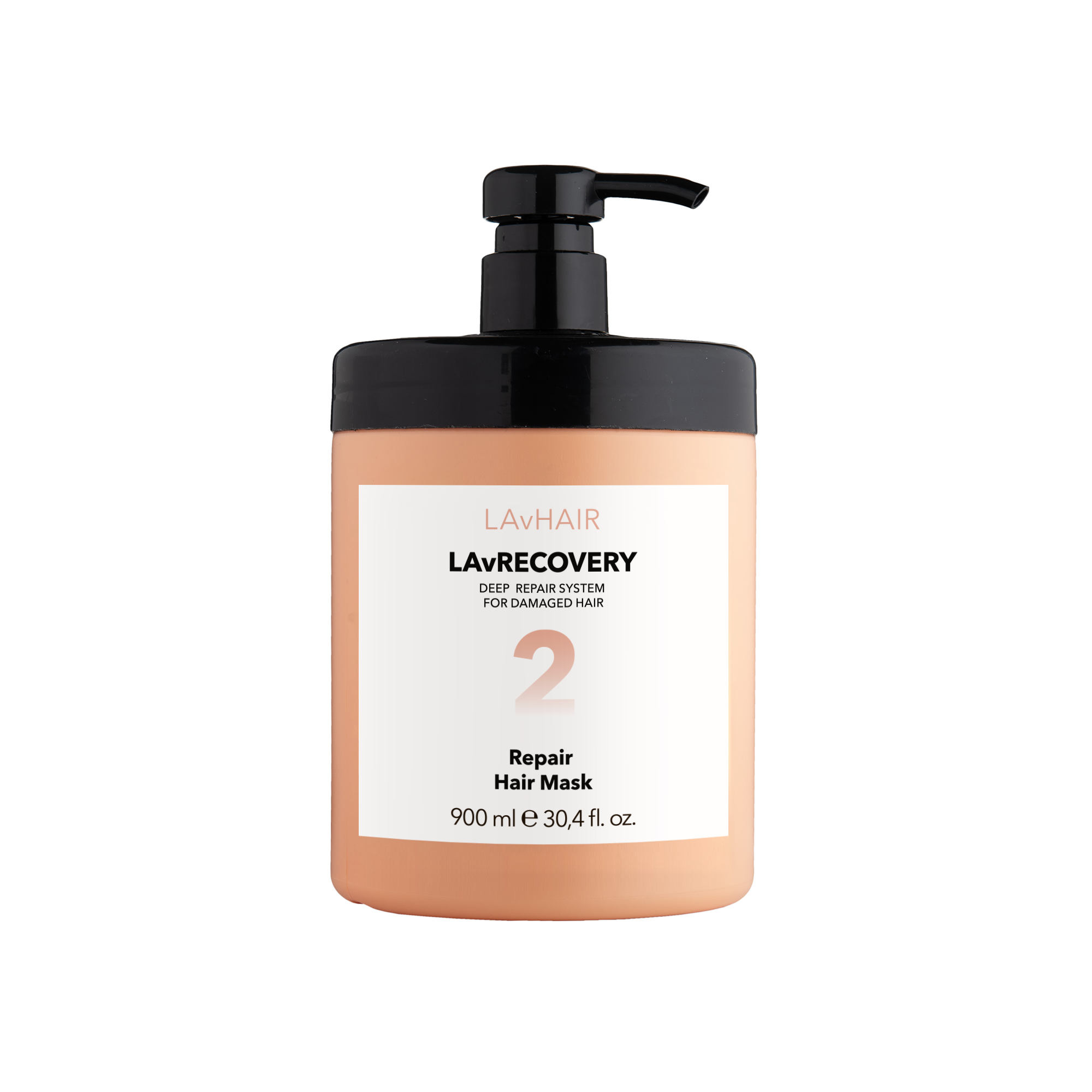 LAvHAIR - LAvHAIR - Deep Repair System for Damaged Hair - LAvRECOVERY Repair Hair Mask, 900ml