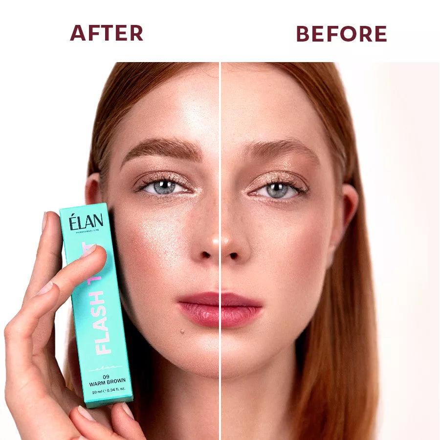 ÉLAN - Eyebrow Flash Tint, 10ml - 13 Warm Brown (Milk Chocolate)