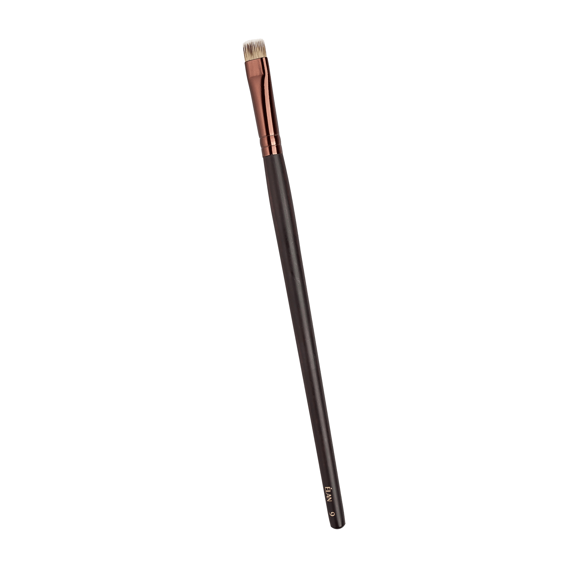 ÉLAN - Premium Professional Brow Brush Set (6 brushes, made from solid African Blackwood)