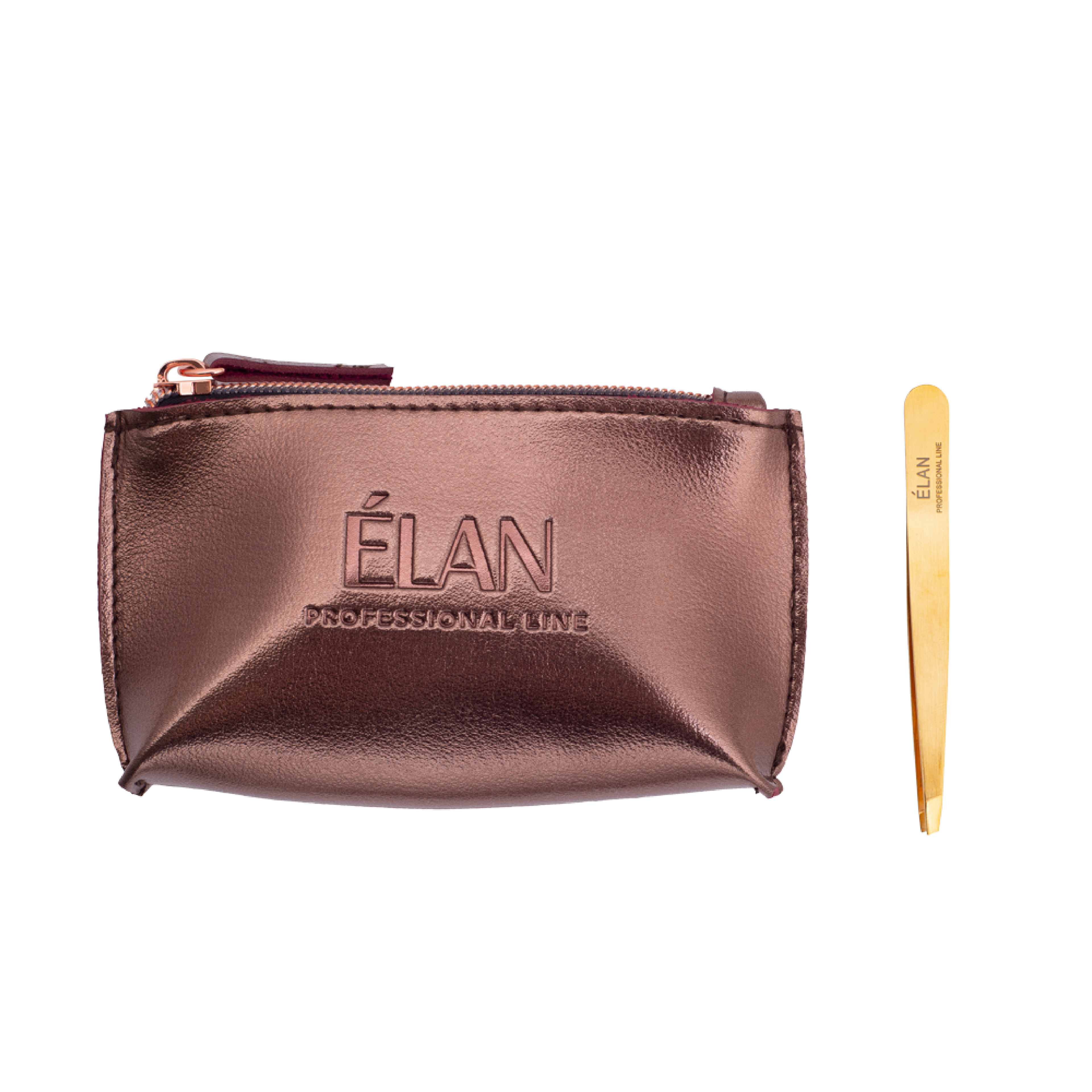 ÉLAN - Professional Eyebrow Gold Tweezer