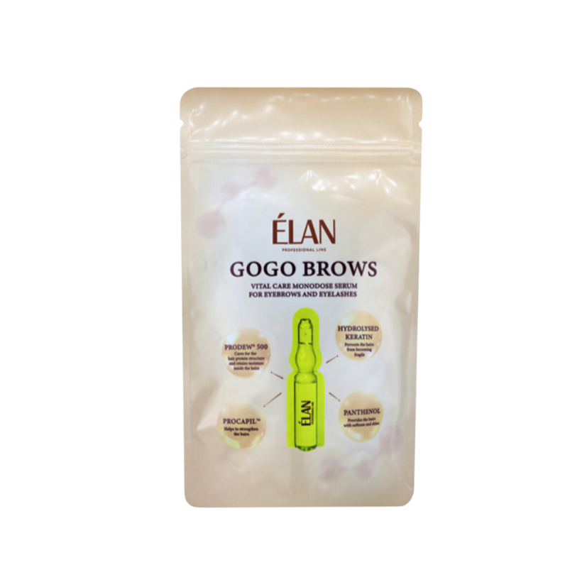 ÉLAN - GOGO BROWS - Essential Care Serum For Eyebrows and Eyelashes