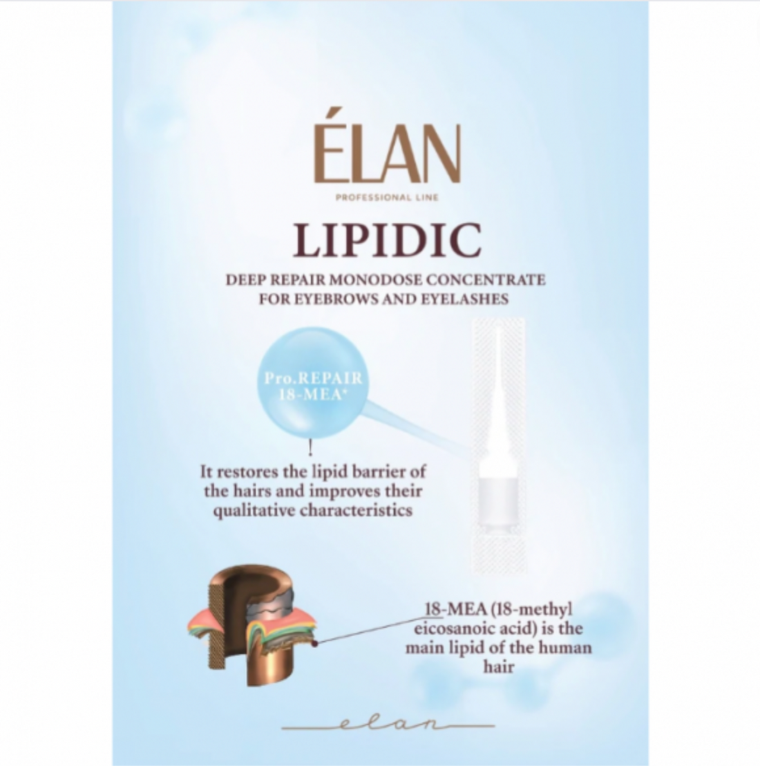 ÉLAN - LIPIDIC Deep Repair Monodose Concentrate 1.5ml (10 pack)