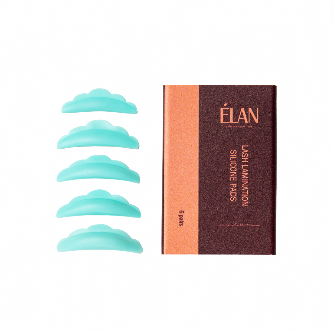 ÉLAN - Silicone Pads for lash lifts - (Size M, 5 pairs)
