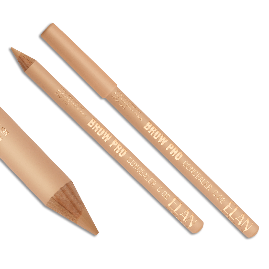 ÉLAN - Multi-purpose Concealer Pencil - Brow Pro Concealer - C 02 warm nude