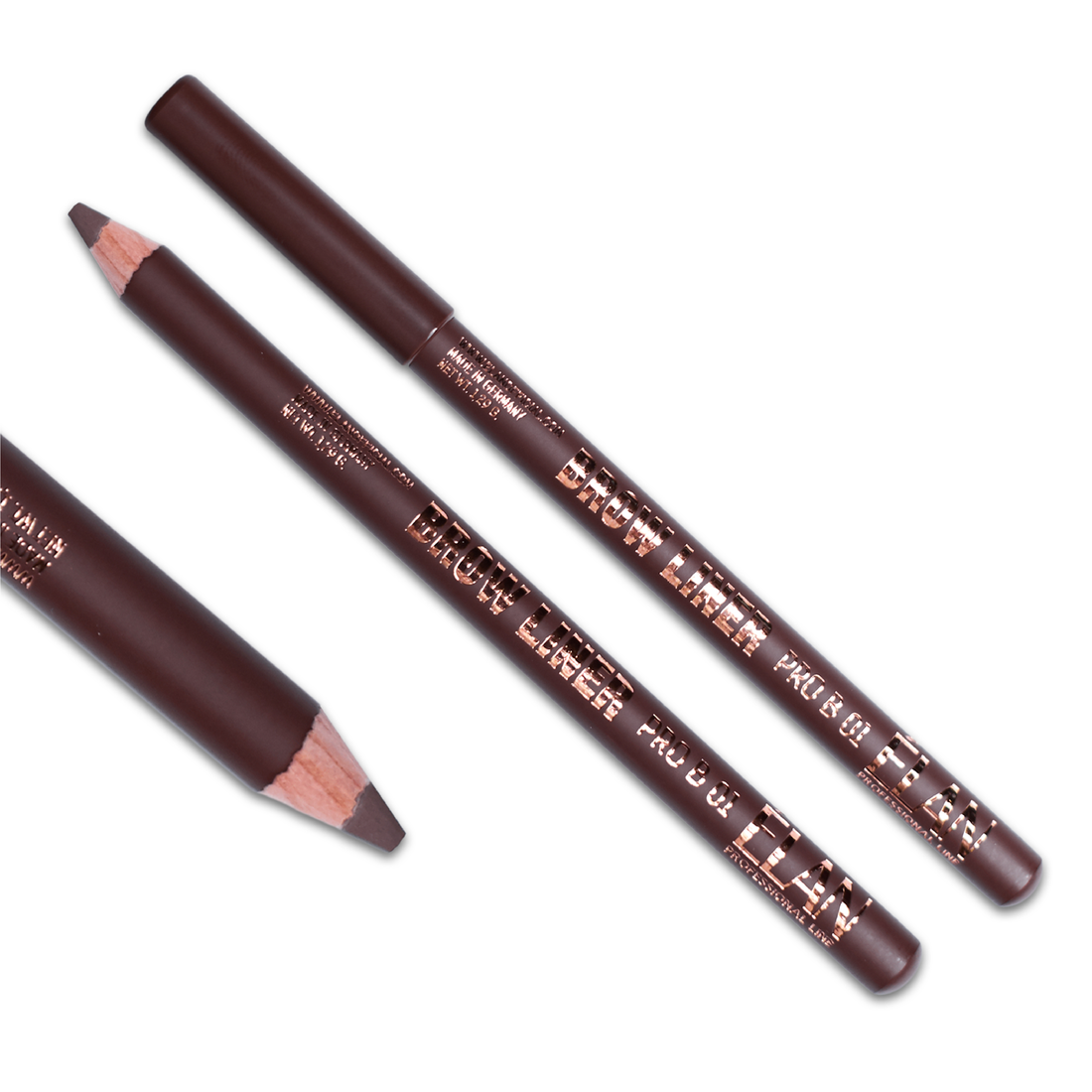 ÉLAN - Powder Eyebrow Pencil «Brow Liner Pro» B 01 Medium brown